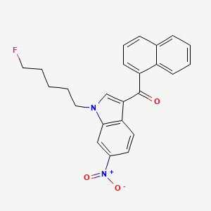 Chemical structure of AM1235