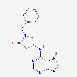 Chemical structure of (Rac)-Benpyrine