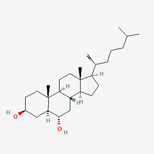 Chemical structure of 6α-hydroxy Cholesterol