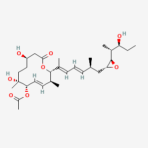 Chemical structure of Pladienolide B