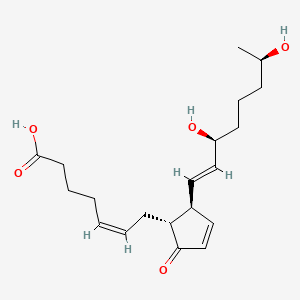 Chemical structure of 19(R)-hydroxy Prostaglandin A2