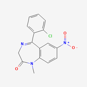 Chemical structure of Methylclonazepam