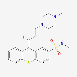 Chemical structure of Thiothixene