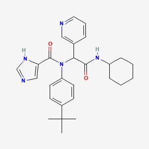 Chemical structure of CPD77