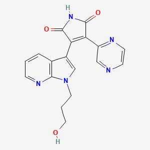 Chemical structure of GSK3β Inhibitor XI