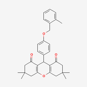 Chemical structure of BMS 986187