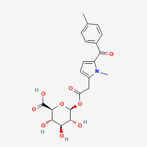 Chemical structure of Tolmetin β-D-Glucuronide