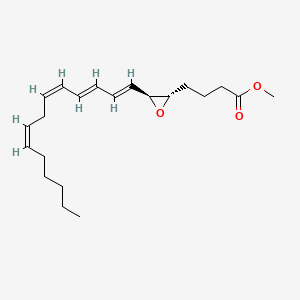 Chemical structure of Leukotriene A4 methyl ester