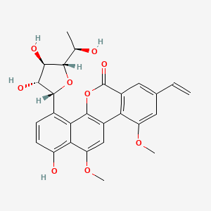 Chemical structure of Toromycin
