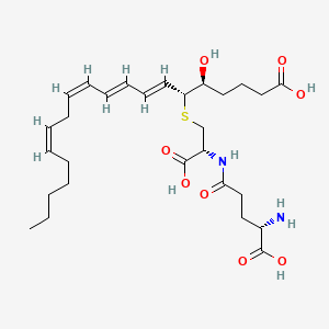 Chemical structure of Leukotriene F4