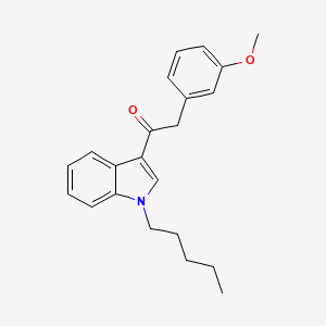 Chemical structure of JWH 302