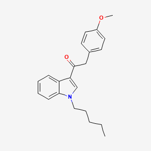 Chemical structure of JWH 201