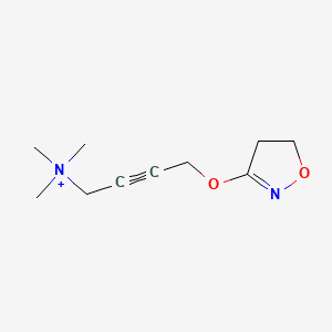 Chemical structure of 4-isocyanato TEMPO