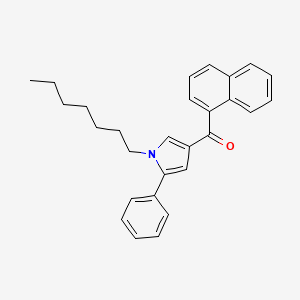 Chemical structure of JWH 146