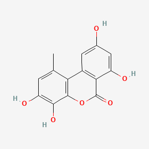 Chemical structure of 4-Hydroxyalternariol