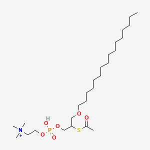 Chemical structure of 2-thio-PAF