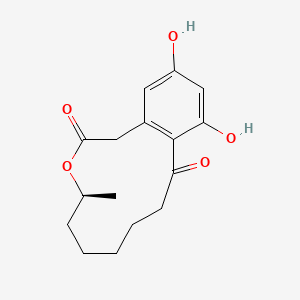 Chemical structure of Curvularin