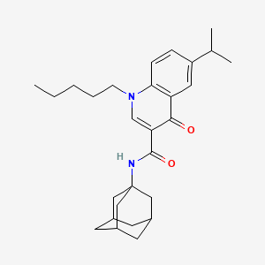 Chemical structure of SER-601