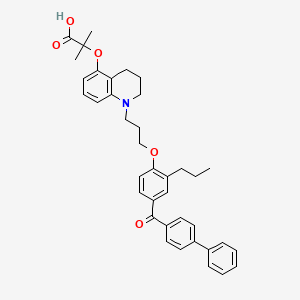 Chemical structure of CAY10599