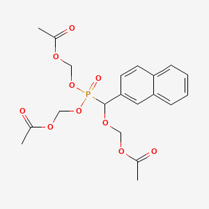 Chemical structure of HNMPA-(AM)3
