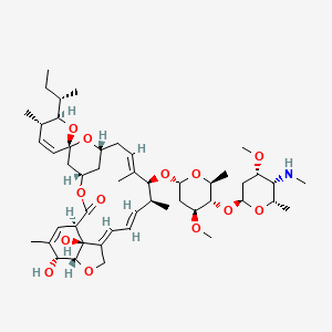 Chemical structure of Emamectin B1a
