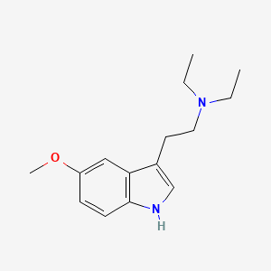 Chemical structure of 5-methoxy DET