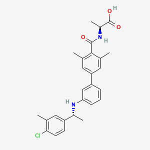 Chemical structure of NIBR0213