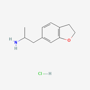 Chemical structure of 6-APDB (hydrochloride)