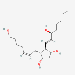 Chemical structure of Prostaglandin F2α Alcohol