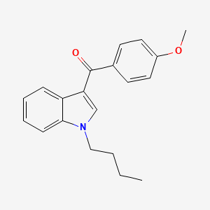 Chemical structure of RCS-4-C4 homolog
