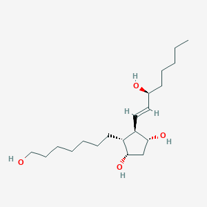 Chemical structure of Prostaglandin F1α Alcohol