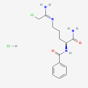 Chemical structure of Cl-Amidine (hydrochloride)
