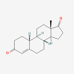 Chemical structure of Norandrostenedione