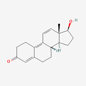 Chemical structure of Trenbolone