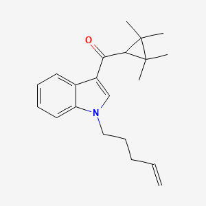 Chemical structure of XLR11 N-(4-pentenyl) analog