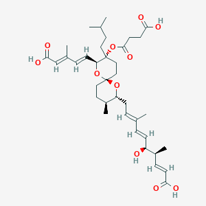 Chemical structure of Reveromycin C