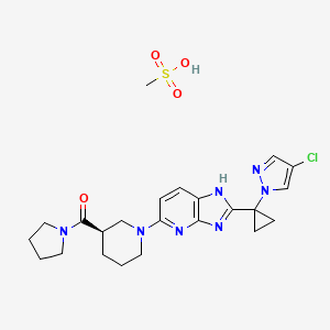 Chemical structure of PF-06424439