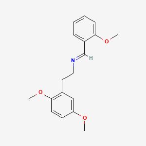 Chemical structure of 25H-NBOMe imine analog