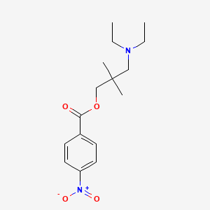 Chemical structure of Nitracaine