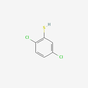 Chemical structure of 2,5-Dichlorobenzenethiol