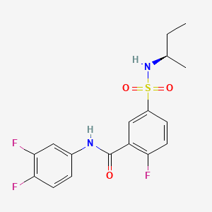 Chemical structure of AB-423