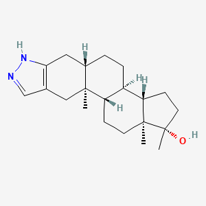 Chemical structure of Stanozolol