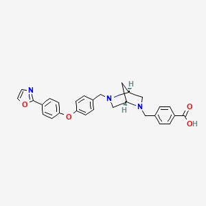 Chemical structure of Acebilustat