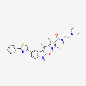 Chemical structure of Amcasertib