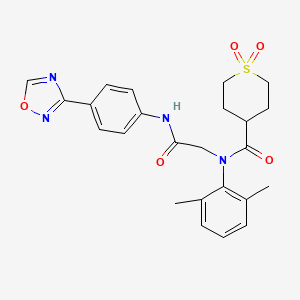 Chemical structure of Amenamevir