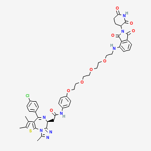 Chemical structure of ARV-825