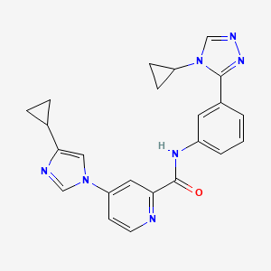Chemical structure of ASK1-IN-1