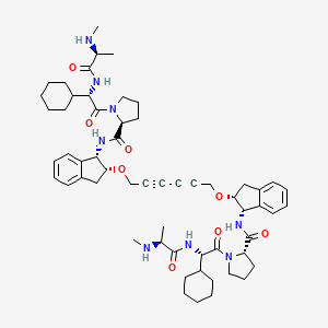 Chemical structure of AZD5582