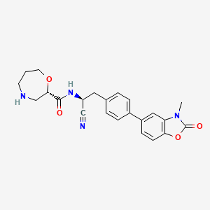 Chemical structure of AZD7986