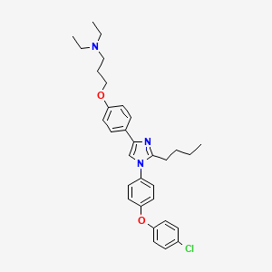 Chemical structure of Azeliragon